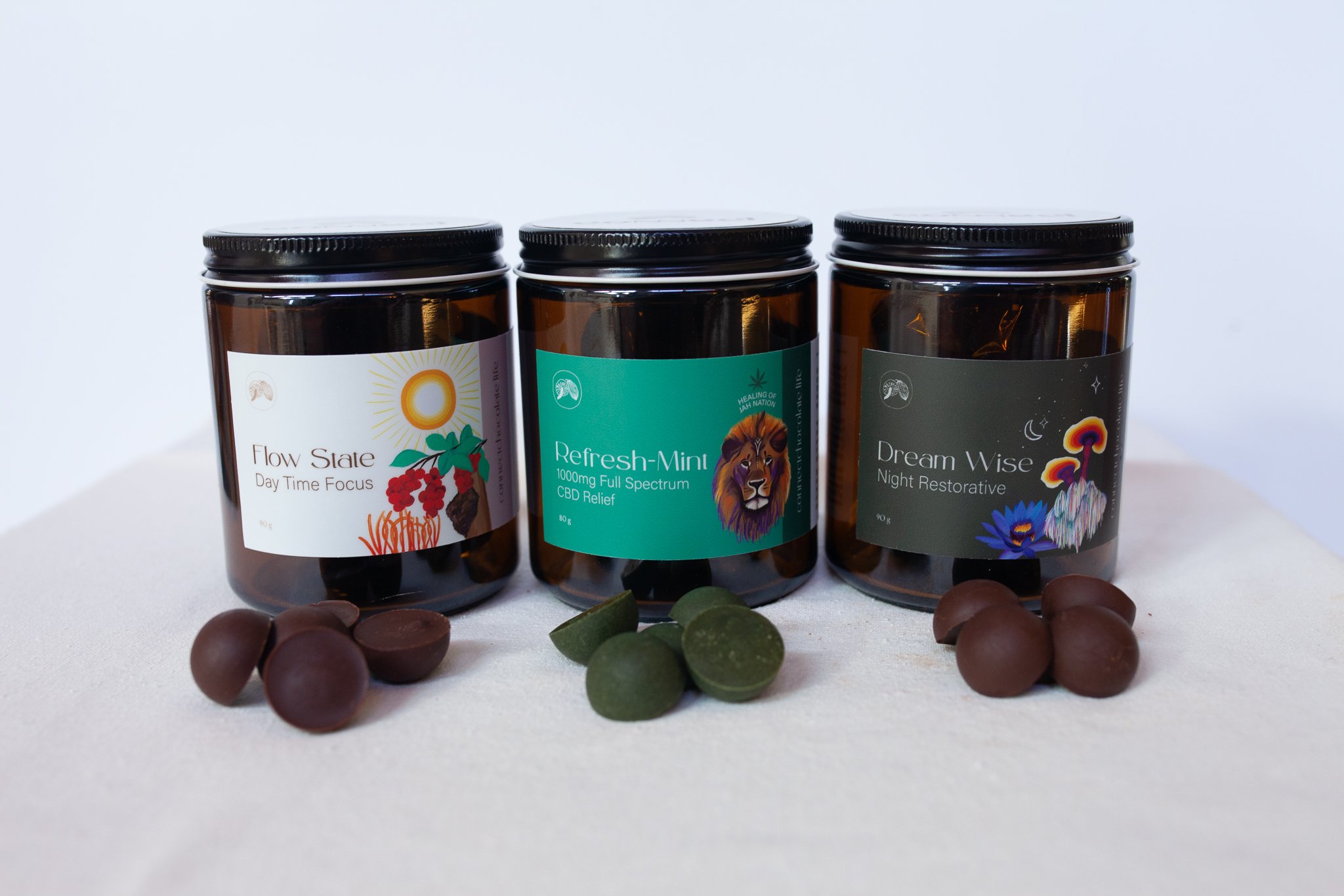 Integration Bundle: Focus, Relief, Rest - Connect Chocolate